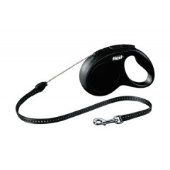 FLEXI CLASSIC NEW трос S Рулетка для собак 8 м/12 кг черный FLEXI CLASSIC NEW трос S Рулетка для собак 8 м/12 кг черный