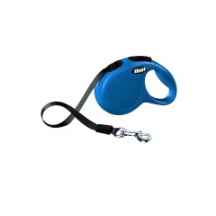 FLEXI CLASSIC NEW ремень S Рулетка для собак 5 м/15 кг синий FLEXI CLASSIC NEW ремень S Рулетка для собак 5 м/15 кг синий