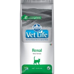 FARMINA Vet Life Cat Renal ФАРМИНА Диета для кошек при почечной недостаточности 10 кг FARMINA Vet Life Cat Renal ФАРМИНА Диета для кошек при почечной недостаточности 10 кг