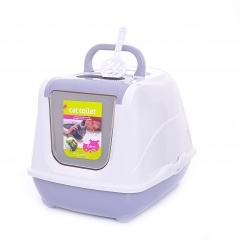 24644/C 230-330 MODERNA Flip Cat Large Туалет-домик для кошек 50Х39Х37 см теплый серый 24644/C 230-330 MODERNA Flip Cat Large Туалет-домик для кошек 50Х39Х37 см теплый серый