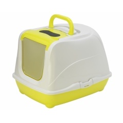 24645/C240-329 MODERNA Туалет-домик Flip Cat Jumbo 57х44х41см лимонный 24645/C240-329 MODERNA Туалет-домик Flip Cat Jumbo 57х44х41см лимонный