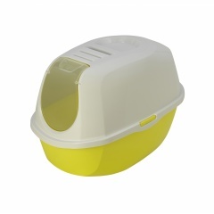 24647 /С-370-173 MODERNA Туалет-домик SmartCat с угольным фильтром, 54х40х41 см лимонный 24647 /С-370-173 MODERNA Туалет-домик SmartCat с угольным фильтром, 54х40х41 см лимонный