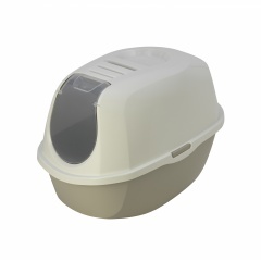 24647/C 370-33 MODERNA Smart Cat Туалет-домик для кошек 54х40х41 см теплый серый 24647/C 370-33 MODERNA Smart Cat Туалет-домик для кошек 54х40х41 см теплый серый