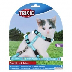 4181 TRIXIE Шлейка для котят с рисунком нейлон 4181 TRIXIE Шлейка для котят с рисунком нейлон