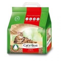 Cat's Best Original/Eko Plus Кэтс Бэст Древесный комкующийся наполнитель 2,1 кг/5 литров Cat's Best Original/Eko Plus Кэтс Бэст Древесный комкующийся наполнитель 2,1 кг/5 литров