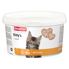 Beaphar Kitty's Junior с биотином для котят, 1000 шт Beaphar Kitty's Junior с биотином для котят, 1000 шт