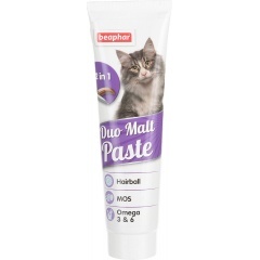 Beaphar Duo Malt Paste Паста для кошек шерстевыводящая, 100 гр Beaphar Duo Malt Paste Паста для кошек шерстевыводящая, 100 гр
