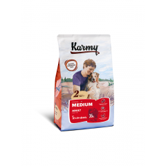 Karmy Medium Adult - Карми для собак средних пород Телятина 14кг Karmy Medium Adult - Карми для собак средних пород Телятина 14кг