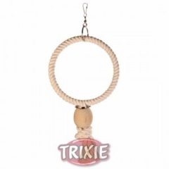 5158 TRIXIE Игрушка для птиц Кольцо с шаром 16 см 5158 TRIXIE Игрушка для птиц Кольцо с шаром 16 см