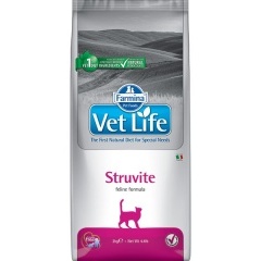 FARMINA Vet Life Cat Struvite Диета для кошек с МКБ растворение струвитов 10 кг FARMINA Vet Life Cat Struvite Диета для кошек с МКБ растворение струвитов 10 кг