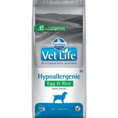 FARMINA Vet Life Dog Hypoallergenic Egg&Rice - Фармина диета для собак с аллергией яйцо с рисом 12 кг FARMINA Vet Life Dog Hypoallergenic Egg&Rice - Фармина диета для собак с аллергией яйцо с рисом 12 кг