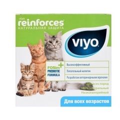 VIYO Reinforces All Ages CAT пребиотический напиток для кошек всех возрастов 7шт х 30 мл VIYO Reinforces All Ages CAT пребиотический напиток для кошек всех возрастов 7шт х 30 мл