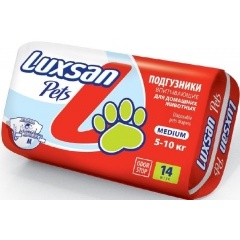 Luxsan Подгузники для животных 5-10 кг Medium- 14 шт Luxsan Подгузники для животных 5-10 кг Medium- 14 шт