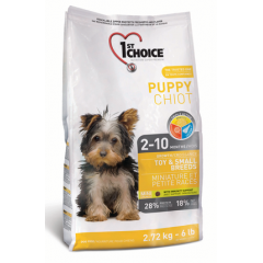 1ST CHOICE Puppy Фёст Чойс сухой корм для щенков миниатюрных и мелких пород, курица 1ST CHOICE Puppy Фёст Чойс сухой корм для щенков миниатюрных и мелких пород, курица
