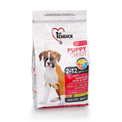 1st Choice Puppy Фест Чойс для здоровья кожи и шерсти щенков с ягненком, рыбой и рисом 1st Choice Puppy Фест Чойс для здоровья кожи и шерсти щенков с ягненком, рыбой и рисом