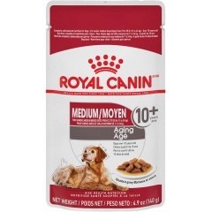 ROYAL MEDIUM AGEING 10+ - Роял Канин влажный корм для стареющих собак средних размеров (вес собаки от 10 до 25 кг) в возрасте старше 10 лет ПАУЧИ в соусе 140 гр ROYAL MEDIUM AGEING 10+ - Роял Канин влажный корм для стареющих собак средних размеров (вес собаки от 10 до 25 кг) в возрасте старше 10 лет ПАУЧИ в соусе 140 гр