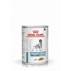 Royal Canin Sensitivity Control - Роял Канин Сенситивити контроль диета для собак с пищевой аллергией непереносимостью, консервы, 420 гр Royal Canin Sensitivity Control - Роял Канин Сенситивити контроль диета для собак с пищевой аллергией непереносимостью, консервы, 420 гр