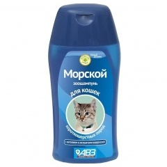 АВЗ Морской Шампунь для кошек короткошерстных 180 мл АВЗ Морской Шампунь для кошек короткошерстных 180 мл