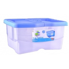 Stefanplast Контейнер для корма Junior, 40х30х18, 12л, цвет в ассортименте Stefanplast Контейнер для корма Junior, 40х30х18, 12л, цвет в ассортименте