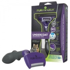 FURminator Фурминатор M/L для больших кошек c длинной шерстью FURminator Фурминатор M/L для больших кошек c длинной шерстью