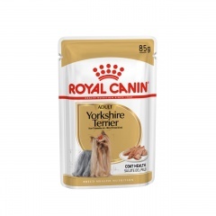 Royal Canin Yorkshire Terrier Adult Роял Канин паучи для собак породы Йоркширский терьер-паштет, 85 гр Royal Canin Yorkshire Terrier Adult Роял Канин паучи для собак породы Йоркширский терьер-паштет, 85 гр
