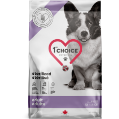 1st CHOICE STERILIZED корм для взрослых стерилизованных собак, курица 3,2 кг 1st CHOICE STERILIZED корм для взрослых стерилизованных собак, курица 3,2 кг