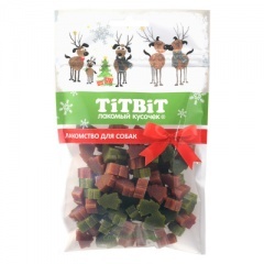 TiTBiT Новогодняя коллекция Жевательный снек для собак, 100 гр TiTBiT Новогодняя коллекция Жевательный снек для собак, 100 гр