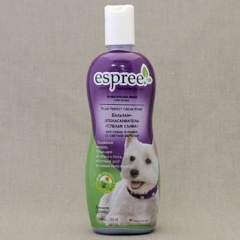Espree - SR Plum Perfect Cream Rinse Бальзам-ополаскиватель «Спелая слива» для собак и кошек со светлой шерстью, 355 мл Espree - SR Plum Perfect Cream Rinse Бальзам-ополаскиватель «Спелая слива» для собак и кошек со светлой шерстью, 355 мл