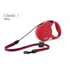 FLEXI CLASSIC NEW трос S Рулетка для собак 5 м/12 кг красный FLEXI CLASSIC NEW трос S Рулетка для собак 5 м/12 кг красный