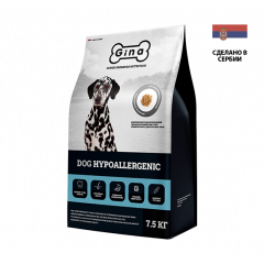 Gina Dog Hypoallergenic - Джина гипоаллергенный корм для собак с индейкой, уткой и тунцом, 18 кг (Сербия) Gina Dog Hypoallergenic - Джина гипоаллергенный корм для собак с индейкой, уткой и тунцом, 18 кг (Сербия)