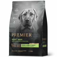 PREMIER Adult Maxi Lamb&Turkey - Премьер корм для взрослых собак крупных пород с нормальной активностью, чувствительным пищеварением или склонных к аллергии с ягненком и индейкой 10 кг PREMIER Adult Maxi Lamb&Turkey - Премьер корм для взрослых собак крупных пород с нормальной активностью, чувствительным пищеварением или склонных к аллергии с ягненком и индейкой 10 кг