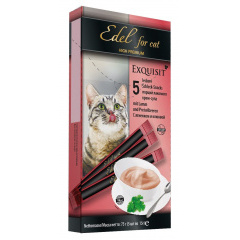 EDEL FOR CAT Лакомство Эдель Кэт Крем-суп с Ягненком и клюквой для кошек 15г х 5шт EDEL FOR CAT Лакомство Эдель Кэт Крем-суп с Ягненком и клюквой для кошек 15г х 5шт