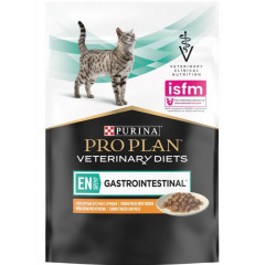 Purina Pro Plan EN GASTROINTESTINAL - Пурина паучи для кошек при лечении ЖКТ, кусочки в желе с курицей, 85 гр Purina Pro Plan EN GASTROINTESTINAL - Пурина паучи для кошек при лечении ЖКТ, кусочки в желе с курицей, 85 гр