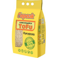 Барсик наполнитель комкующийся TOFU Кукурузный Барсик наполнитель комкующийся TOFU Кукурузный