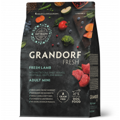 GRANDORF FRESH Грандорф Фрэш для собак мелких пород свежее мясо ягненка с бататом GRANDORF FRESH Грандорф Фрэш для собак мелких пород свежее мясо ягненка с бататом