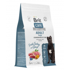 BRIT CARE DOG ADULT LARGE CHONDROPROTECTORS Брит сухой корм для поддержки суставов собак крупных пород с индейкой и уткой BRIT CARE DOG ADULT LARGE CHONDROPROTECTORS Брит сухой корм для поддержки суставов собак крупных пород с индейкой и уткой