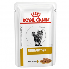 Royal Canin URINARY S/O - Роял Канин диета для кошек при мочекаменной болезни в соусе, паучи 85 гр Royal Canin URINARY S/O - Роял Канин диета для кошек при мочекаменной болезни в соусе, паучи 85 гр