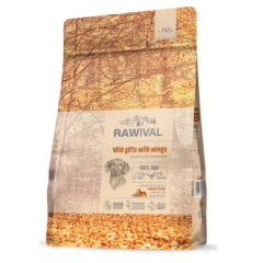 RAWIVAL Рэвайвал Wild Gifts with Wings с уткой и фазаном сухой корм для взрослых собак средних и крупных пород RAWIVAL Рэвайвал Wild Gifts with Wings с уткой и фазаном сухой корм для взрослых собак средних и крупных пород