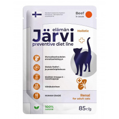 Jarvi Preventive diet line Renal Ярви Превентив диет лайн Ренал пауч для кошек для профилактики заболеваний почек 85 гр Jarvi Preventive diet line Renal Ярви Превентив диет лайн Ренал пауч для кошек для профилактики заболеваний почек 85 гр