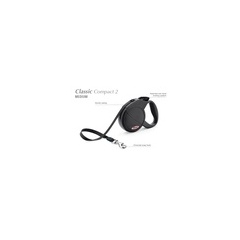 FLEXI CLASSIC NEW ремень S Рулетка для собак 5 м/15 кг черный FLEXI CLASSIC NEW ремень S Рулетка для собак 5 м/15 кг черный