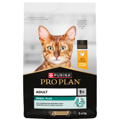 Pro Plan ADULT - Про План для взрослых кошек от 1 до 7 лет, поддержание здоровья почек, курица Pro Plan ADULT - Про План для взрослых кошек от 1 до 7 лет, поддержание здоровья почек, курица
