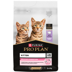 Pro Plan KITTEN DELICATE - Про План для котят с чувствительным пищеварением, индейка, 10 кг Pro Plan KITTEN DELICATE - Про План для котят с чувствительным пищеварением, индейка, 10 кг