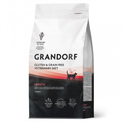 Grandorf VET Hepatic Полнорационный диетический корм для кошек, предназначенный для поддержания функции печени при хронической печеночной недостаточности. Grandorf VET Hepatic Полнорационный диетический корм для кошек, предназначенный для поддержания функции печени при хронической печеночной недостаточности.