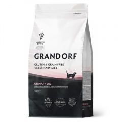 Grandorf VET Urinary S/O Полнорационный диетический сухой корм для кошек, предназначенный для растворения струвитных мочевых камней и снижения риска повторного формирования мочевых камней струвитного и оксалатного типов. Grandorf VET Urinary S/O Полнорационный диетический сухой корм для кошек, предназначенный для растворения струвитных мочевых камней и снижения риска повторного формирования мочевых камней струвитного и оксалатного типов.