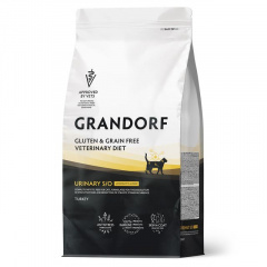 Grandorf VET Urinary S/O Moderate Calorie Полнорационный диетический корм для кошек, предрасположенных к набору лишнего веса, для растворения струвитных мочевых камней и снижения риска повторного формирования мочевых камней струвитного и оксалатного типов. Grandorf VET Urinary S/O Moderate Calorie Полнорационный диетический корм для кошек, предрасположенных к набору лишнего веса, для растворения струвитных мочевых камней и снижения риска повторного формирования мочевых камней струвитного и оксалатного типов.