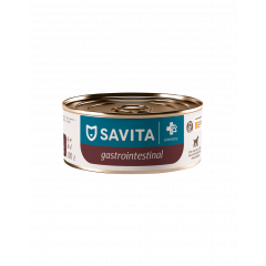 Savita vet Gastrointestinal ветеринарный диетический влажный корм для взрослых собак при расстройствах пищеварения 100 г Savita vet Gastrointestinal ветеринарный диетический влажный корм для взрослых собак при расстройствах пищеварения 100 г