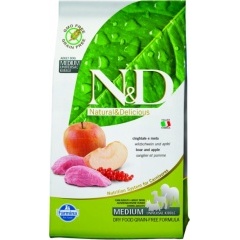 FARMINA N&D Boar&Apple Adult Фармина сухой беззерновой корм для собак средних и крупных пород кабан с яблоком 12 кг FARMINA N&D Boar&Apple Adult Фармина сухой беззерновой корм для собак средних и крупных пород кабан с яблоком 12 кг