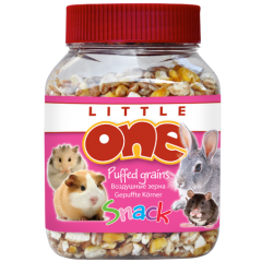 LITTLE ONE Лакомство для грызунов "Воздушные зерна" 100 гр LITTLE ONE Лакомство для грызунов "Воздушные зерна" 100 гр