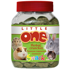 LITTLE ONE Лакомство для грызунов "Травяные подушечки" 150 гр LITTLE ONE Лакомство для грызунов "Травяные подушечки" 150 гр