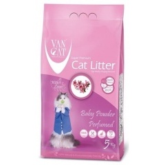 СКИДКА! VAN CAT Baby Powder Ван Кэт Наполнитель комкующийся с ароматом детской присыпки без пыли (пакет) СКИДКА! VAN CAT Baby Powder Ван Кэт Наполнитель комкующийся с ароматом детской присыпки без пыли (пакет)